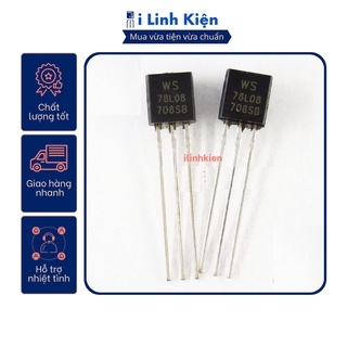 Ic nguồn 78l08 0.1a 8v to-92