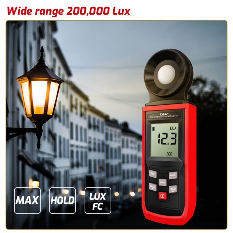 Thiết Bị Đo Độ Sáng Ánh Sáng Kỹ Thuật Số Lux