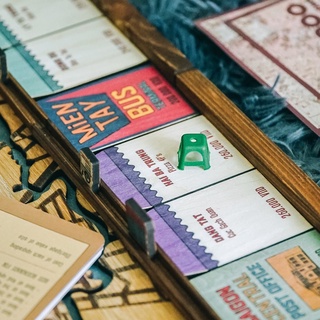 Cờ tỷ phú Maztermind gỗ việt nam