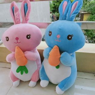 Gấu bông Thỏ xanh, thỏ hồng cho bé size 45cm