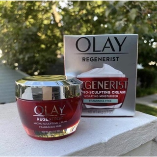 Kem Olay Mỹ Olay Regenerist Micro-Sculpting Cream Face Moisturizer Dưỡng Da Ban Đêm,Ngày Tái_Tạo Da