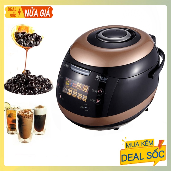 Nồi Nấu Ủ Trân Châu Aonuosi 5L Tự Động 100%