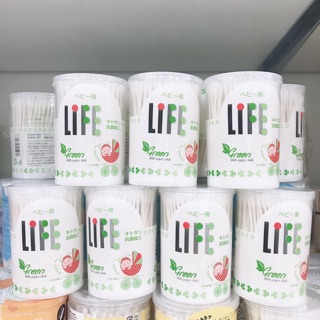 Bông tăm Babylife hộp 200 cái