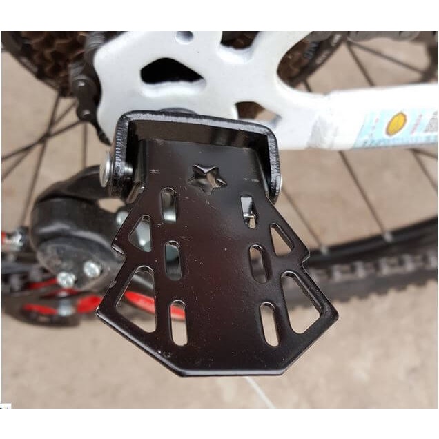 Giá để chân, gác chân cho xe đạp - đa năng có thể gập lại