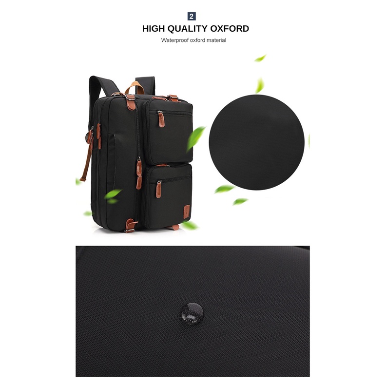 Túi đựng laptop 17 inch đa năng phong cách doanh nhân thời trang dành cho nam