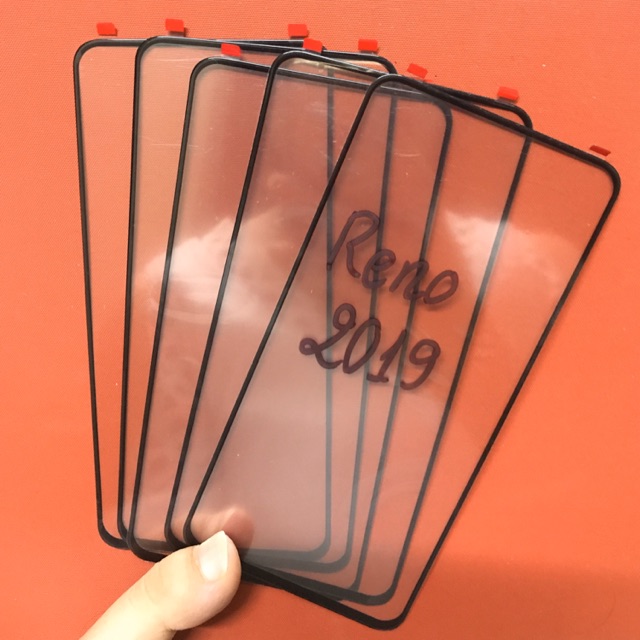 Mặt kính Oppo Reno 2019 / CPH1917 / CPH1921 / PCAM00 / PCAT00 - Mặt Kính Zin New Oppo màu đen - Nguyên liệu Ép Kính