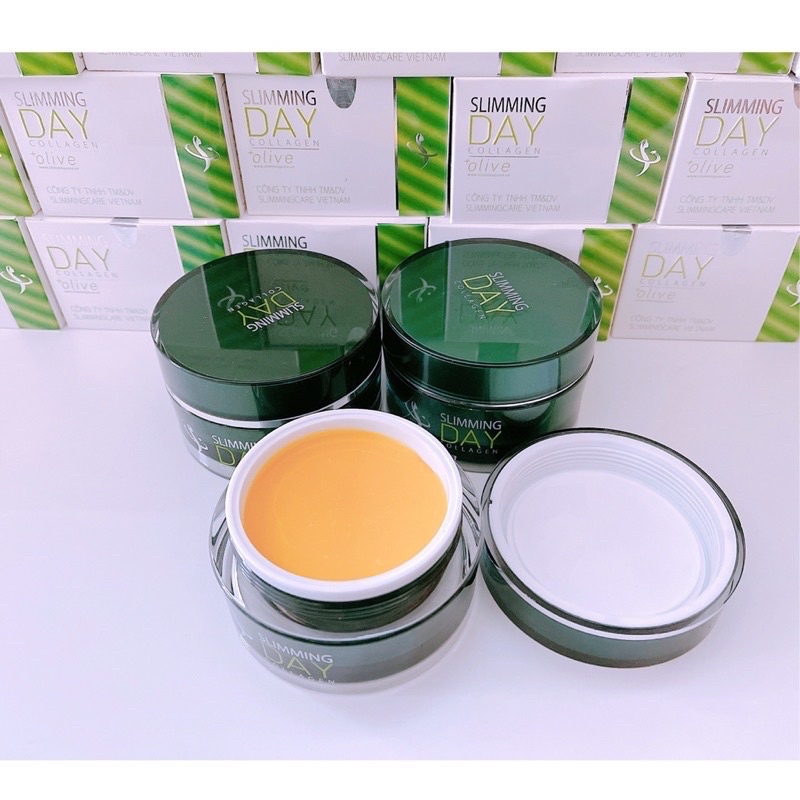 Kem Tan Mỡ Slimming Day Collagen-Slimming Care Chính Hãng Thải Mỡ,Mờ Thâm Rạn Săn Chắc Da Phục Hồi Chống Lão Hóa Chảy Sê