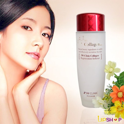 Nước Hoa Hồng Collagen 3w Clinic Regeneration Softener 150ml