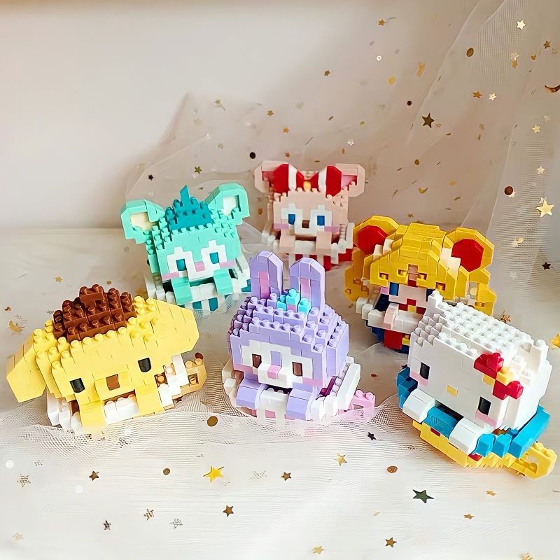 Đồ chơi xếp hình 3D (NON-Lego) HC Magic - Mini Chibi