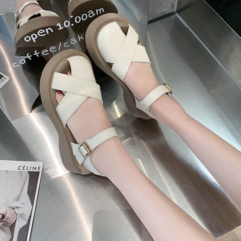 Dép sandal nữ giày sandal Giày Sandal Đế Dày Thời Trang Mùa Hè Dành Cho Nữ