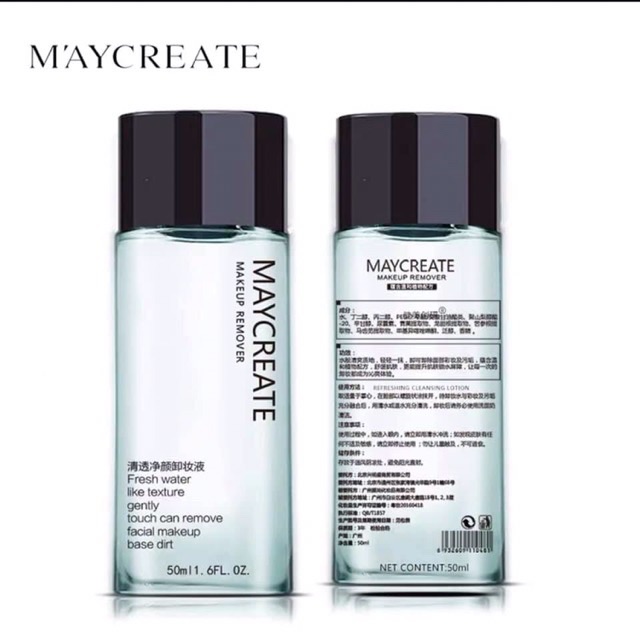 Nước tẩy trang Maycreate 50ml Nội địa Trung