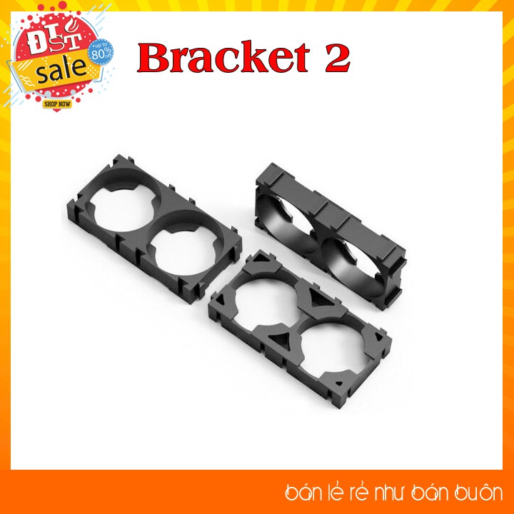 ✅ [RẺ NHẤT VIỆT NAM] ⚡ Khung đế pin 18650 Bracket, cố định, định hình khối pin