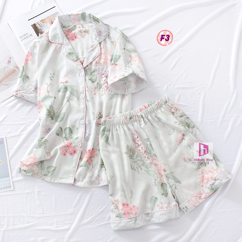 Pijama Lanh Lụa Mềm Mát F3