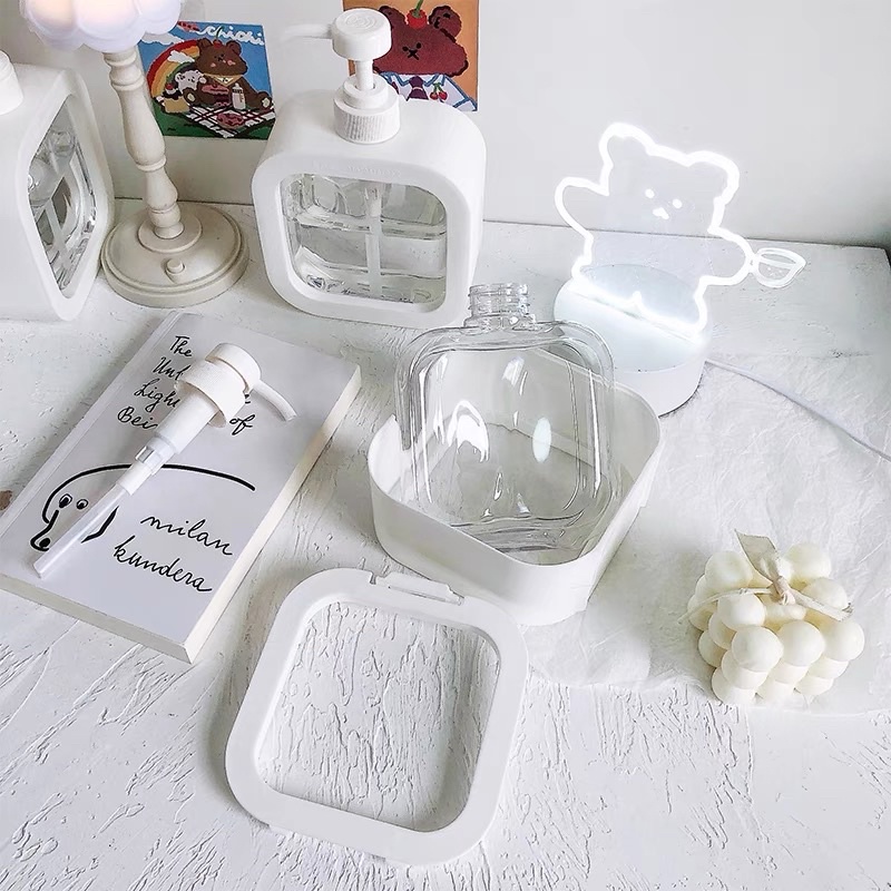 Bình chiết nước rửa bát 500ml- bình chiết nước rửa tay siêu cute