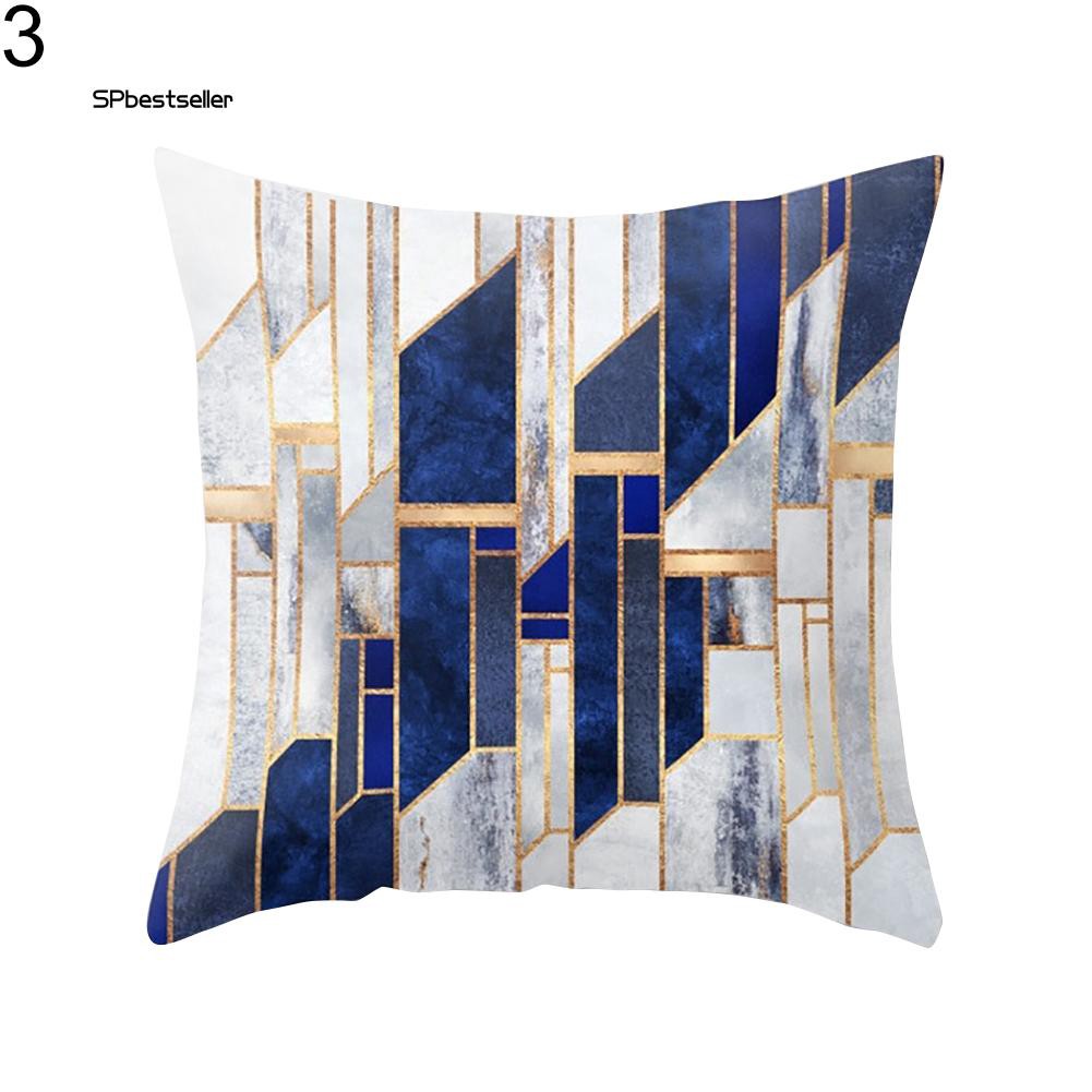 Vỏ gối sofa in họa tiết phong cách hiện đại