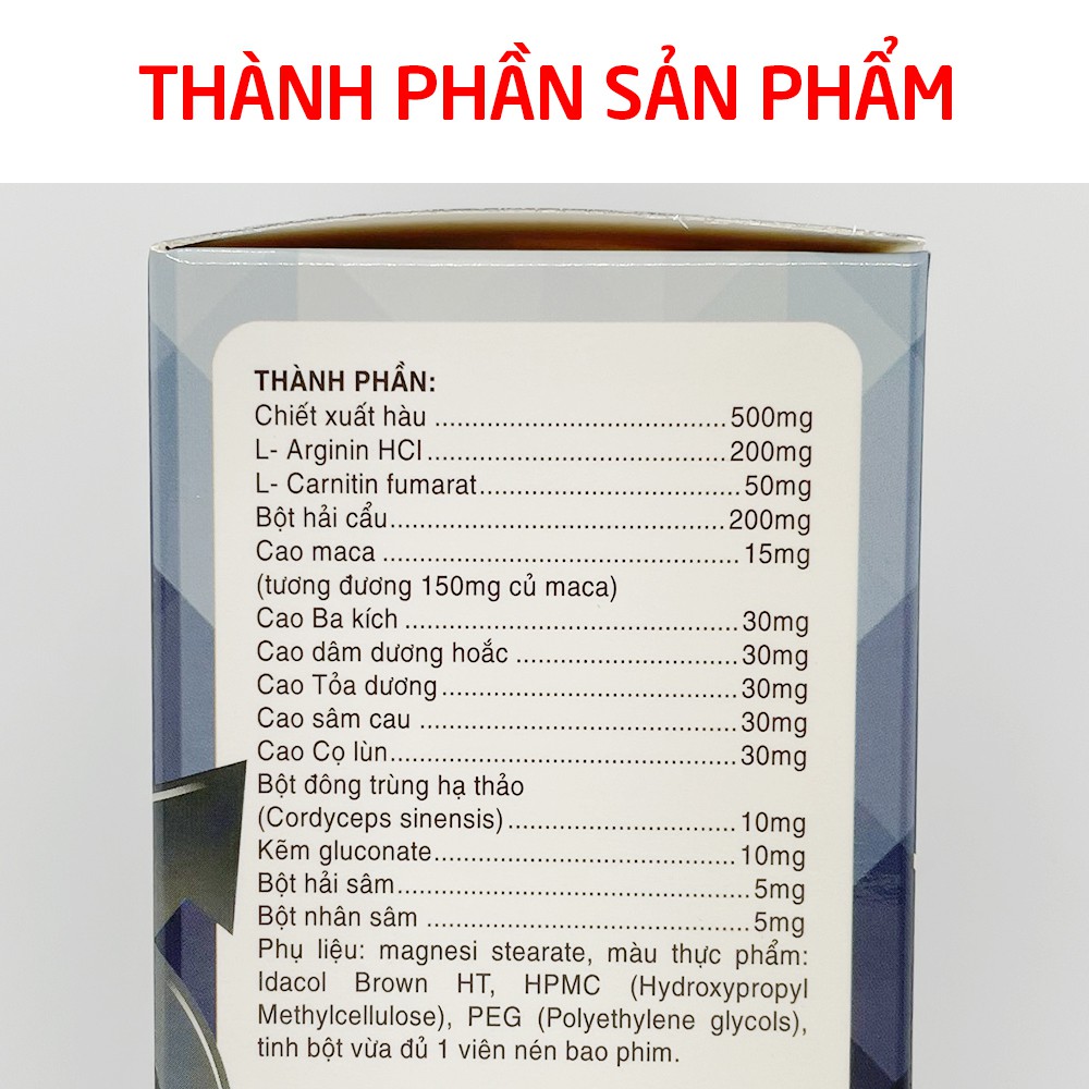 Bổ Thận Men Max AZ tăng cường sinh lý nam, mạnh gân cốt - Chai 30 viên | BigBuy360 - bigbuy360.vn