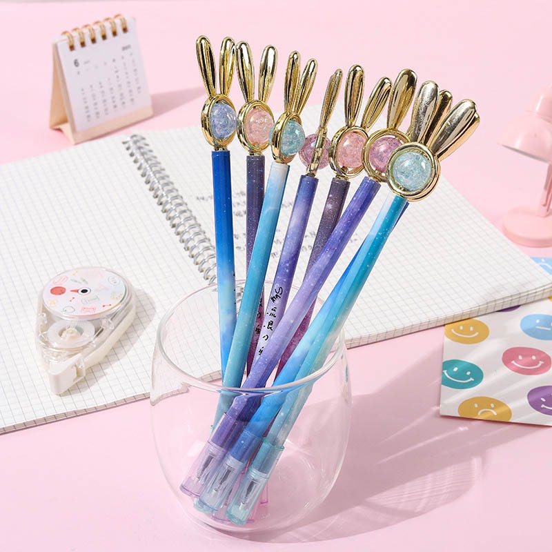 Bút Mực Gel Màu Đen Thiết Kế Sáng Tạo Cho Học Sinh / Văn Phòng