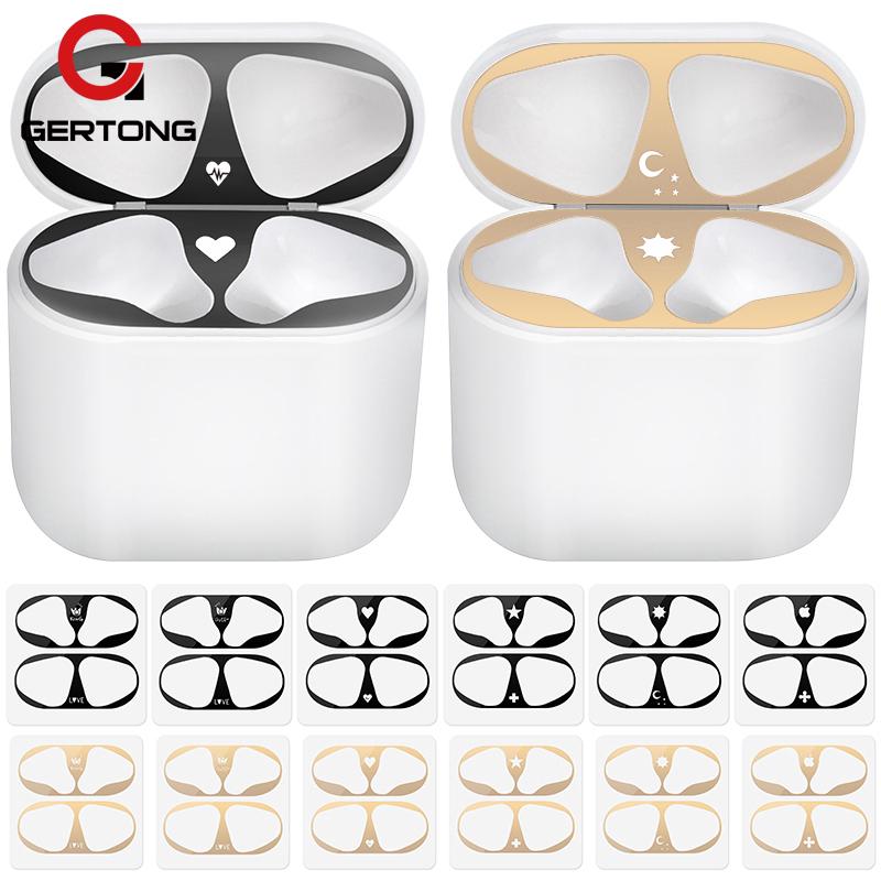 Miếng dán chống bụi cho hộp sạc tai nghe Apple Airpods