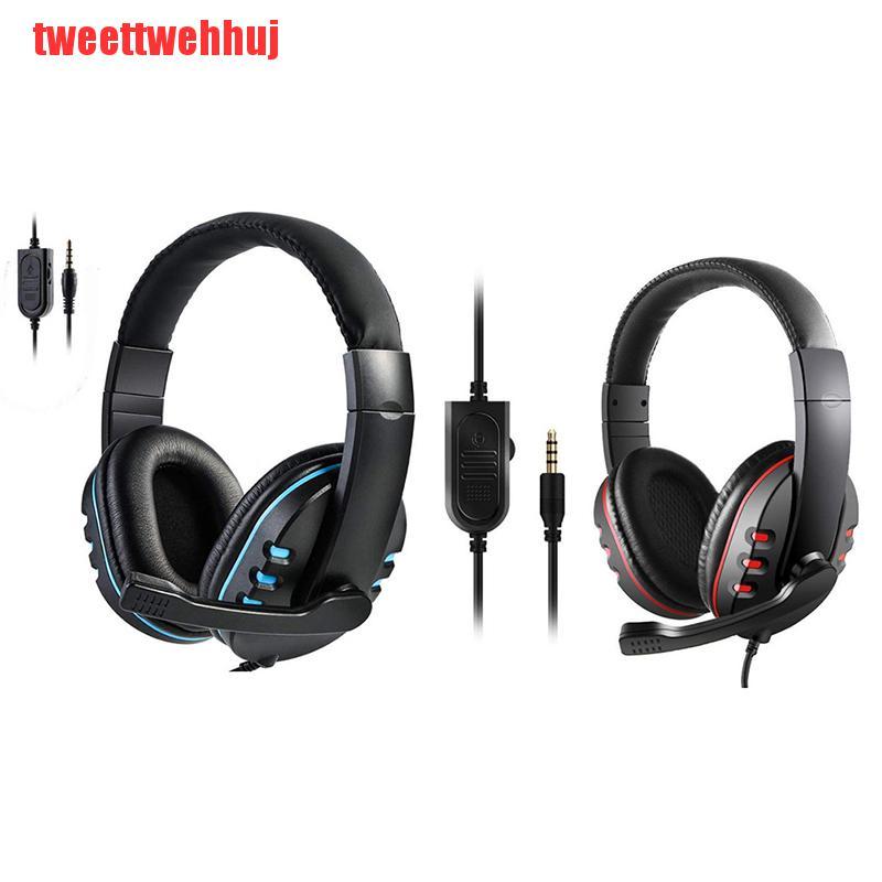 Tai Nghe Trùm Đầu Chơi Game Có Dây 3.5mm Kèm Mic Cho Laptop Ps4 | BigBuy360 - bigbuy360.vn