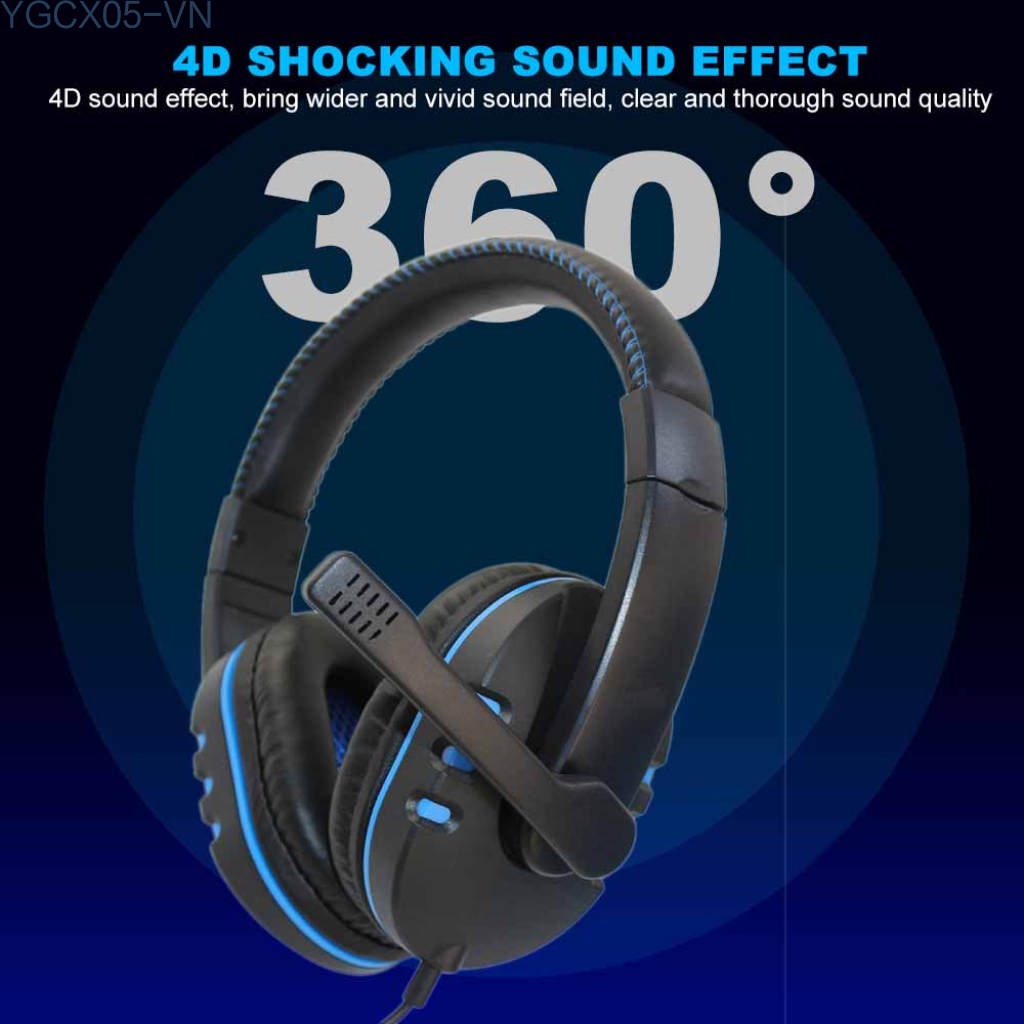 Tai Nghe Chụp Tai Có Mic Mềm Mại Cho Ps4 | BigBuy360 - bigbuy360.vn