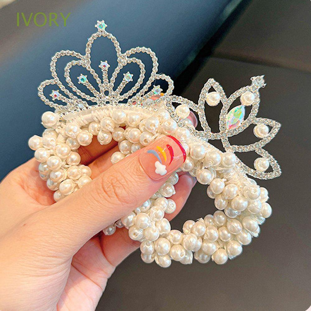 Trâm Cài Tóc Công Chúa Ngọt Ngào Thanh Lịch Cho Bé Gái|Dây Buộc Tóc Hình Vương Miện Xinh Xắn