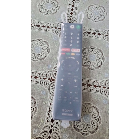 Combo 2 Bọc điều khiển ti vi, điều hoà tai thỏ bằng silicon mềm dẻo
