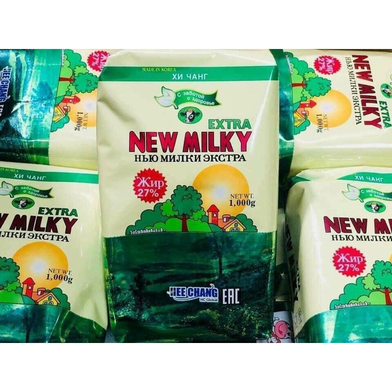 Túi sữa béo Nga New Milky 1 kg