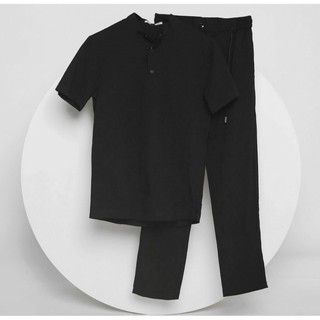 BỘ ĐŨI NAM Quần Dài Áo Cộc ( Mát - Nhẹ Như Không) chất vải đũi cao cấp