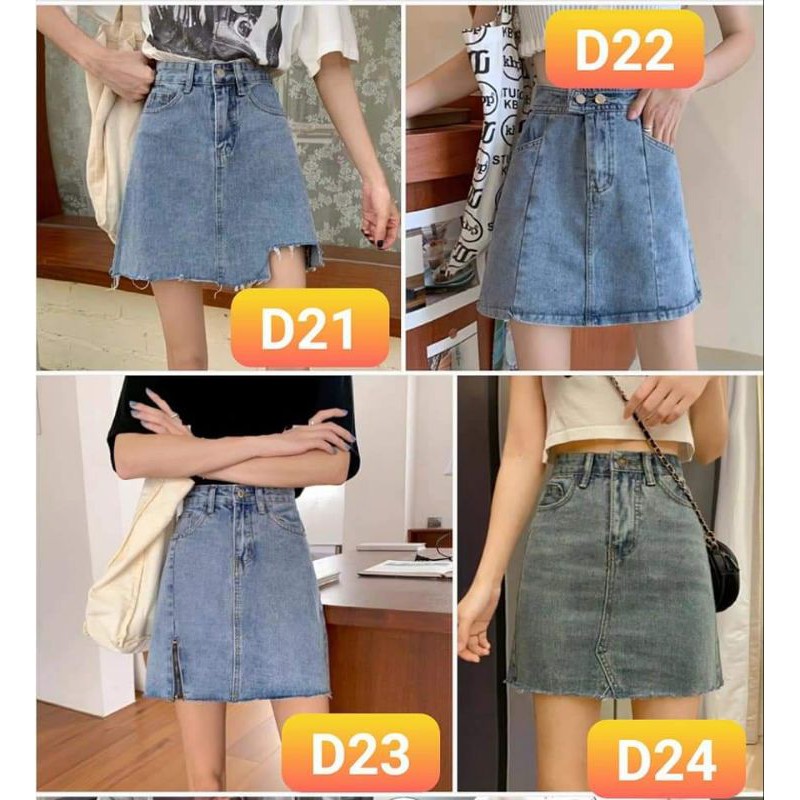 Chân váy jeans