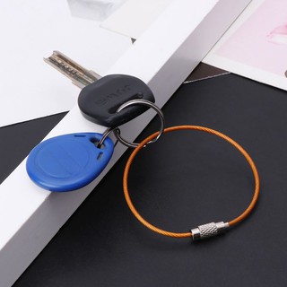 Dây Móc Khóa Bằng Thép Không Gỉ Nhiều Màu Sắc