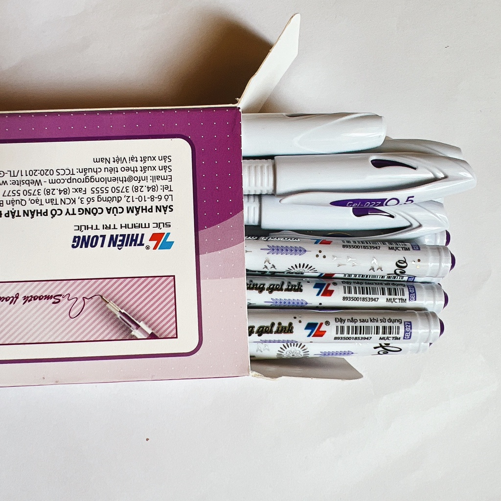 Bút Nước  Thơm T.Long Gel-027 Mực Tím