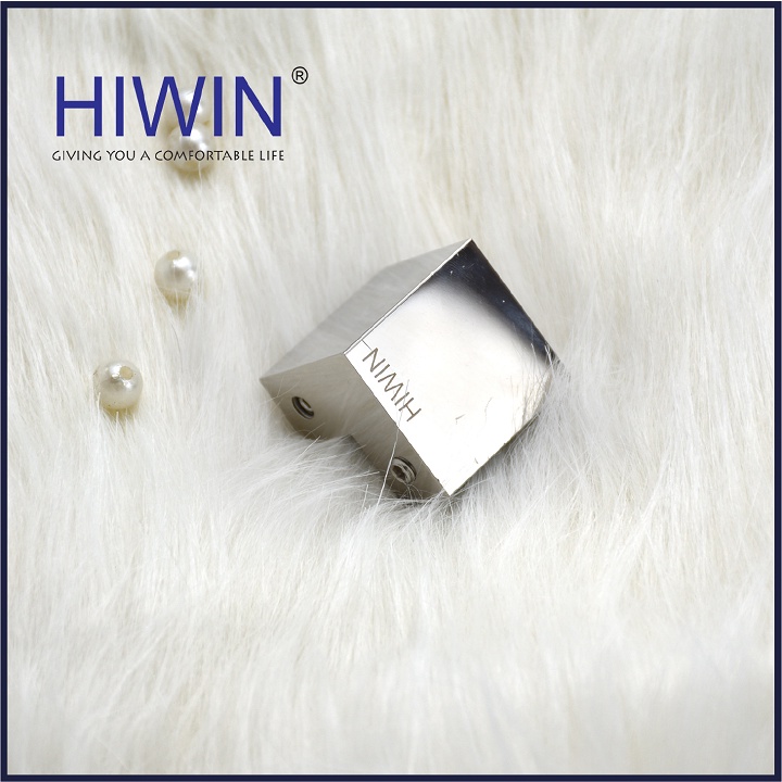 Chuyển góc 90 độ phòng tắm kính chất liệu inox 304 mặt gương dùng cho ống 10x30mm HIWIN SB-613F