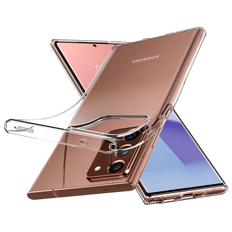 Ốp lưng dẻo silicon Samsung Galaxy Note 20 / Note 20 Ultra siêu mỏng 0.6mm chính hãng Ultra thin (độ trong tuyệt đối)