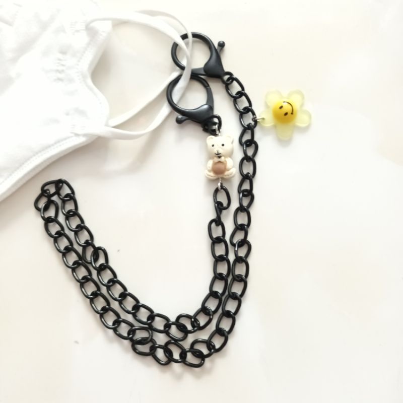 Dây đeo khẩu trang chống rớt mic gấu mặt trời dễ thương mã AT67