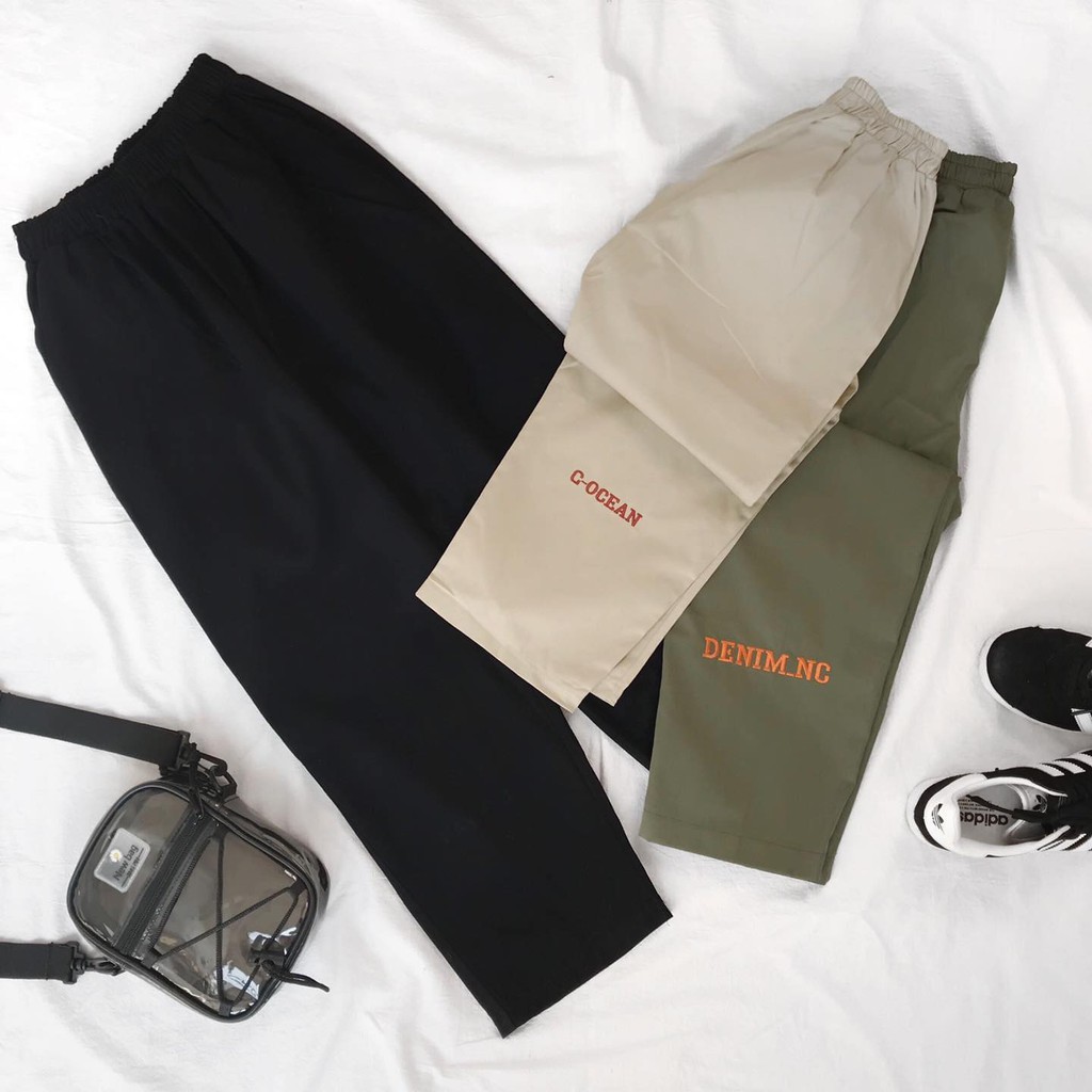 Quần kaki G.Ocean, Jack Lane, quần dài unisex Jack Lane nam nữ thêu chữ G.Ocean | BigBuy360 - bigbuy360.vn