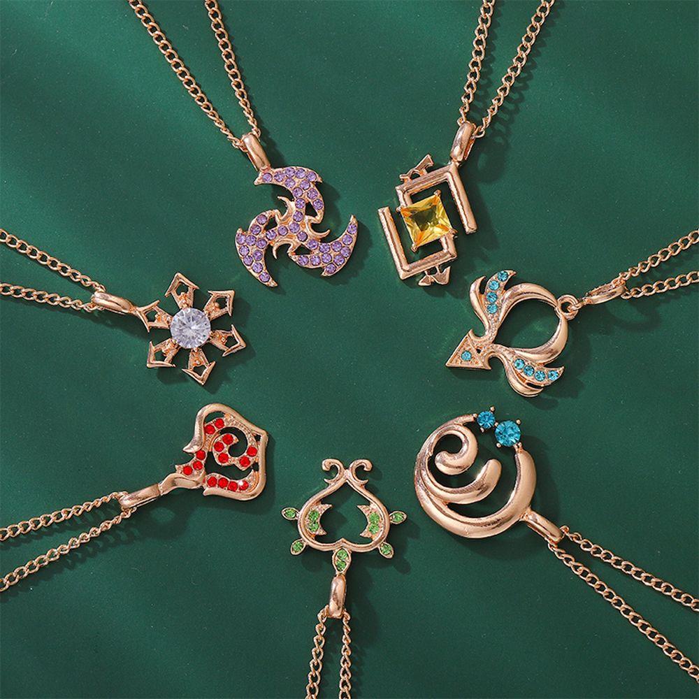 Vòng Cổ Choker 7 Nguyên Tố Thần Chết VANES1 Genshin Geo Cyro Dendro Cho Nam Và Nữ