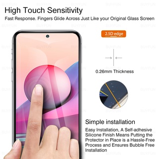 2pcs Full Protective tempered glass For Xiaomi Redmi Note 10s 10 S screen protector note10s note10 tampered