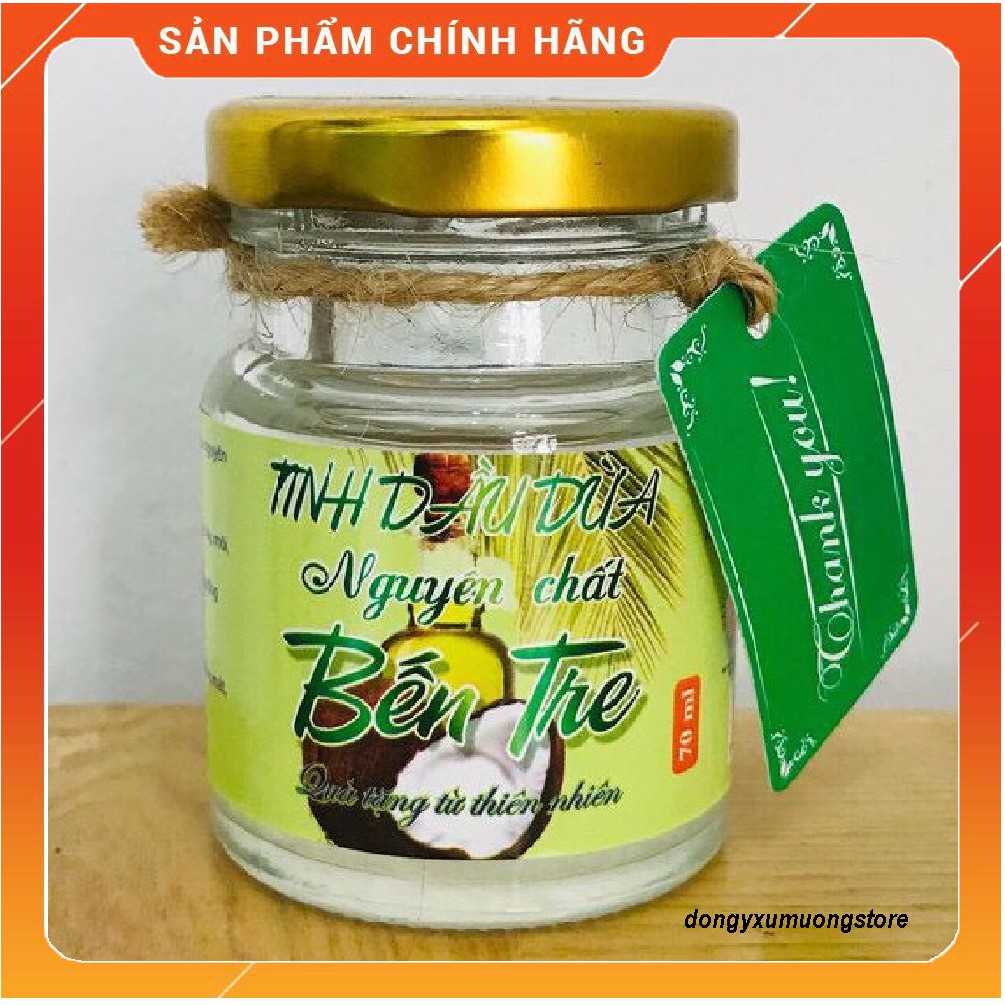 Dầu dừa Bến Tre - Mĩ phẩm thiên nhiên an toàn.