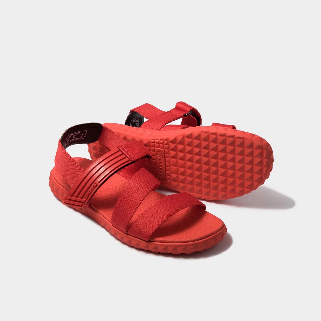 Giày Sandal Shat F6 SHONDO Sport đỏ Unisex - F6S206