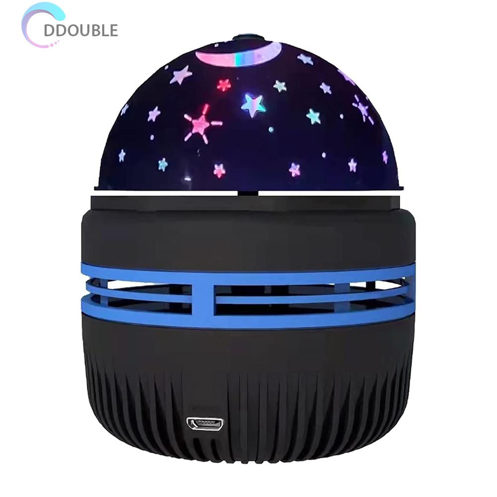 Đèn LED Tạo Hiệu Ứng Bầu Trời Đầy Sao Xoay Tròn Trang Trí Phòng Ngủ Cho Bé