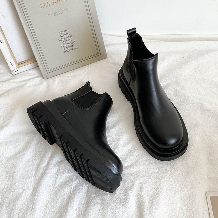 Giày boot cao gót cổ thấp co giãn thời trang cho nữ | BigBuy360 - bigbuy360.vn