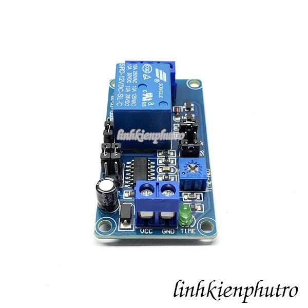 Mạch Tạo Trễ 2 Chế Độ Đóng Ngắt Relay 0.13 - 3700 Giây