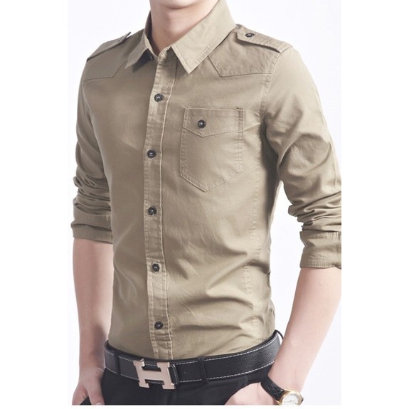 Áo sơ mi nam túi hộp