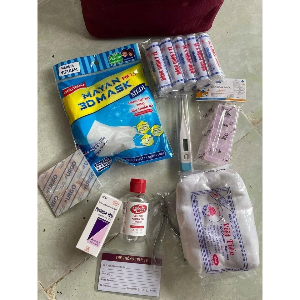 Bộ dụng cụ y tế Glucerna 11 món tiện lợi cao cấp – Ngọc Ken Shop