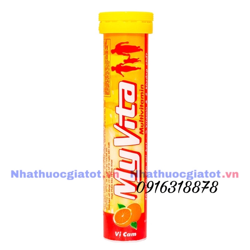 Viên sủi Myvita bổ sung vitamin C