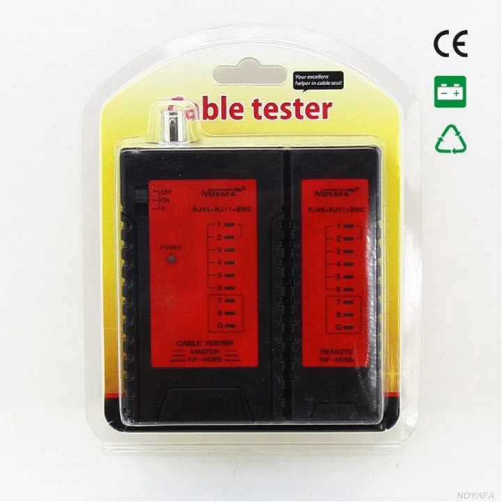 Máy Test mạng Noyafa NF-468B - Máy test mạng đa năng - bộ test cáp mạng