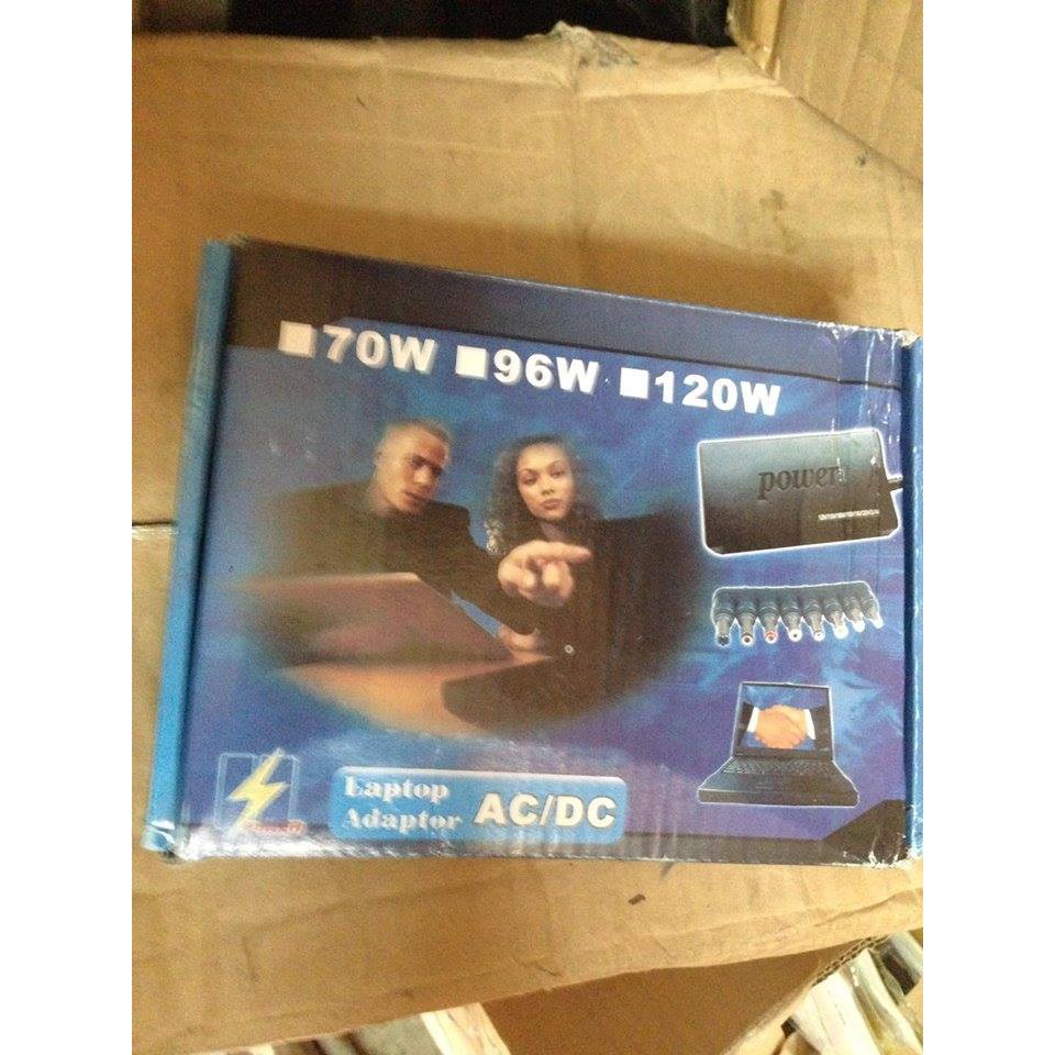 Sạc đa năng cho laptop (Đen)