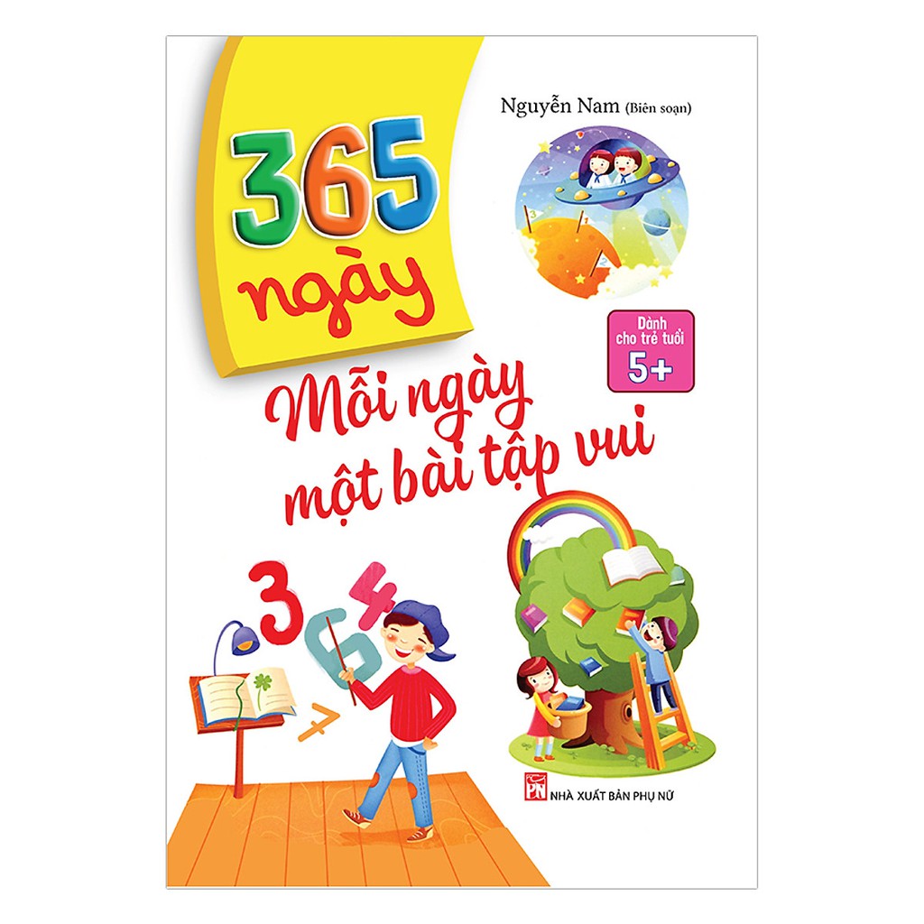 [Mã BMBAU50 giảm 7% đơn 99K] Sách- 365 Ngày - Mỗi Ngày Một Bài Tập Vui