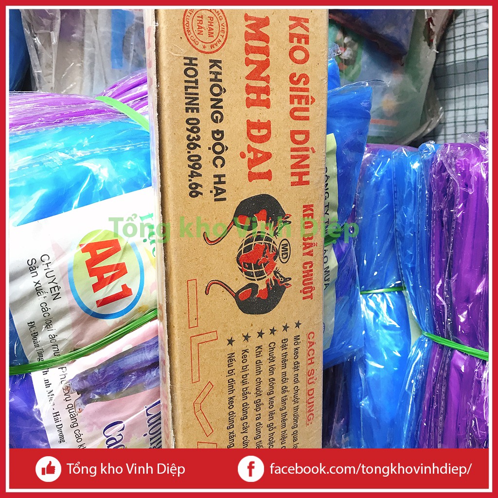 Keo dính ruồi chuột - Keo bẫy chuột Hàng tốt