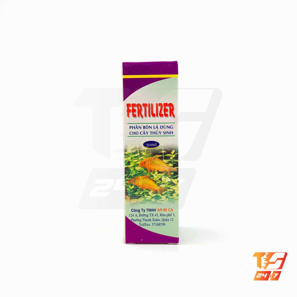 Phân Bón Lá Fertilizer 30ml Dùng Cho Cây Thuỷ Sinh - Cung Cấp Dinh Dưỡng Giúp Cây Phát Triển